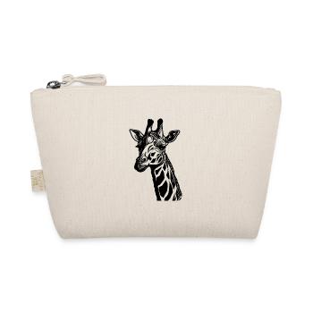 Cute giraffe with cute look - Organic Pouch - nature - Front