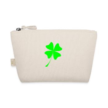 TREFLE. FRIDAY 13. luck. happiness. lotto. IRISH - Organic Pouch - nature - Front