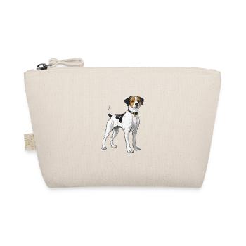 Jack Russel Terrier Hund Tier - Bio-Täschchen - Natur - Vorne