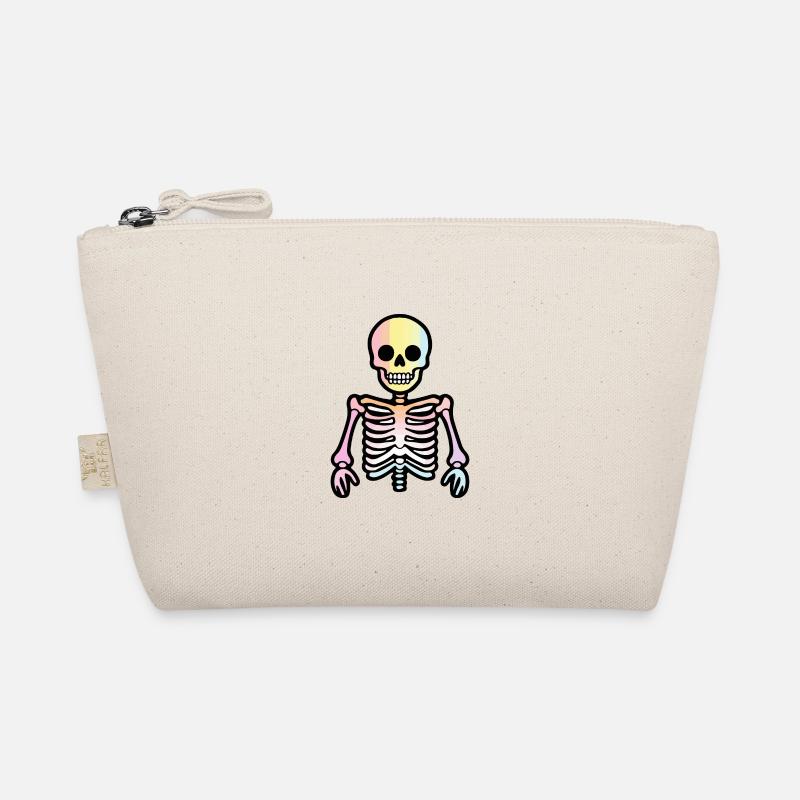 Skeleton Halloween Funny Organic Pouch