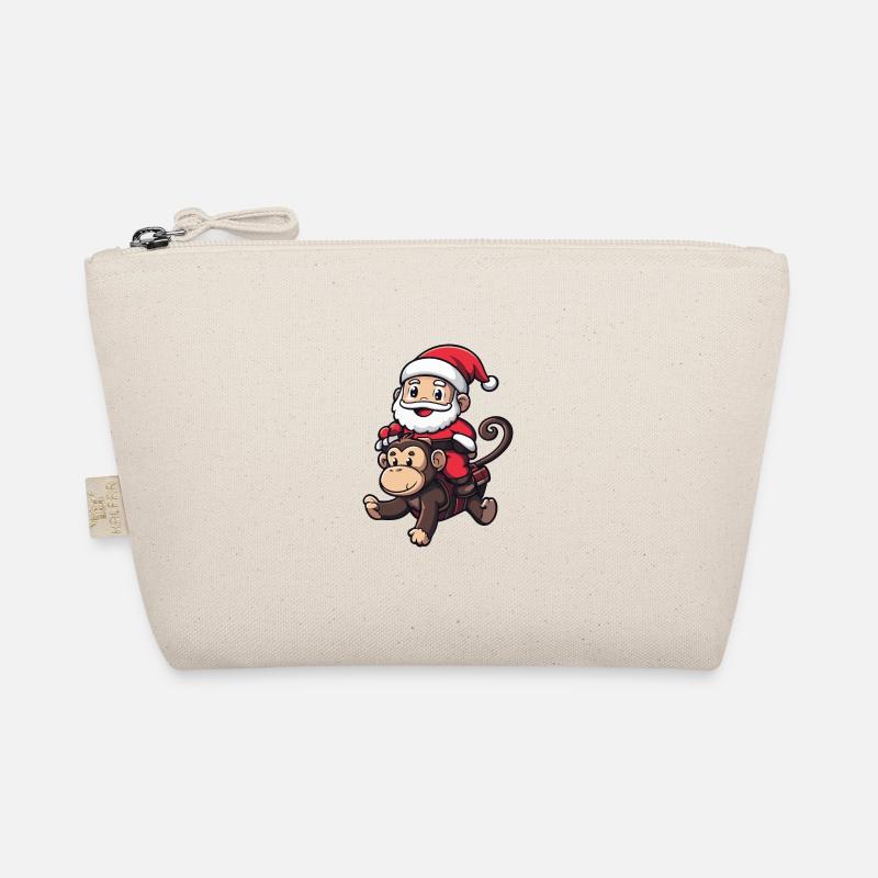 Singe Père Noël Trousse biologique