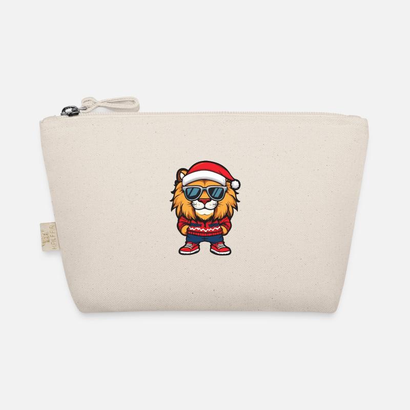 Lion Noël Bande dessinée Cool Trousse biologique