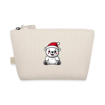 Ours polaire Noël Noël - Trousse biologique - nature - Devant