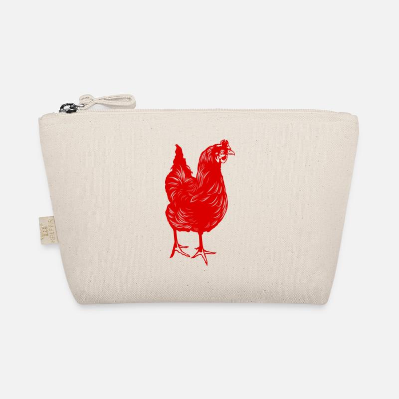 Huhn Chicken - Bio-Täschchen - Natur