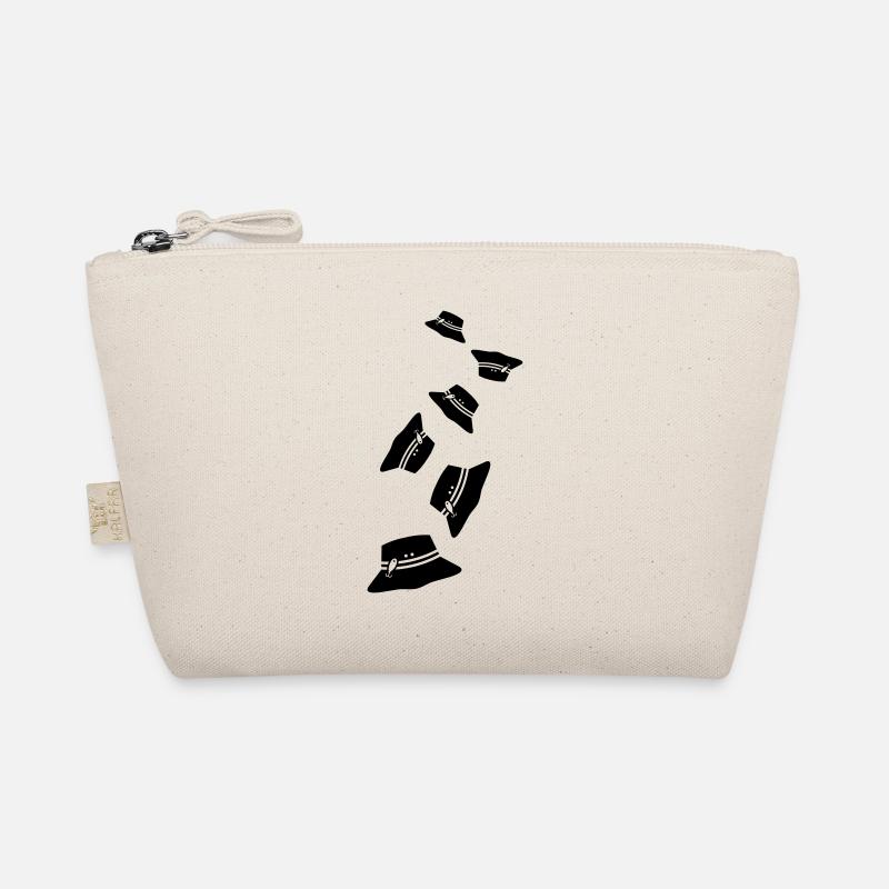Fishing Hat Icon Silhouette Organic Pouch
