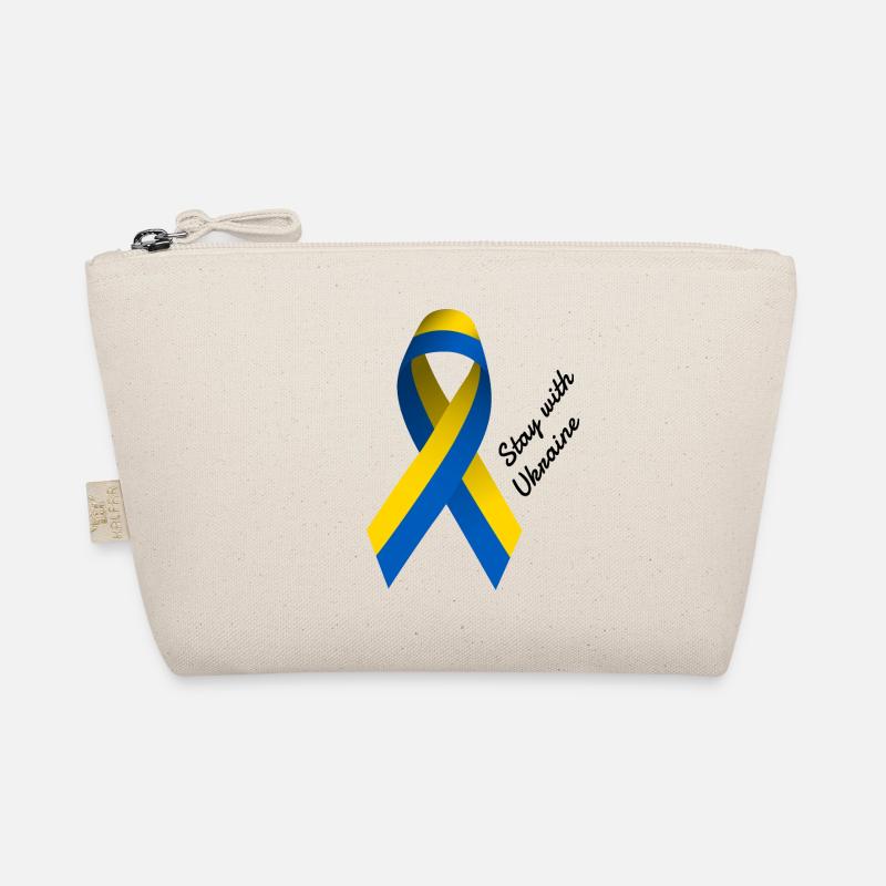 stay with ukraine - Peace loop Organic Pouch