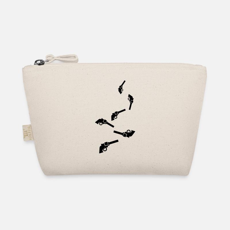 Weapon Symbol Pistol Organic Pouch