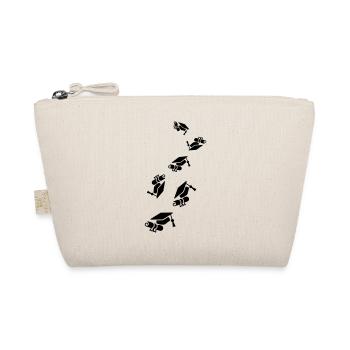Student cap graduation - Organic Pouch - nature - Front