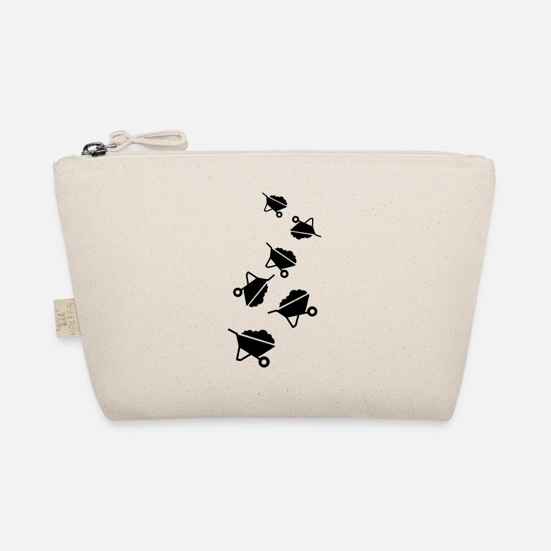Wheelbarrow Symbol Organic Pouch