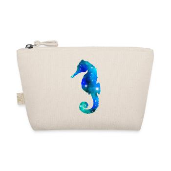 Galaxy Sea Horse - Organic Pouch - nature - Front