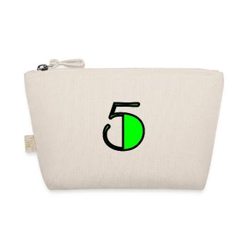 5. 5 YEARS. 5TH ANNIVERSARY. BIRTHDAY 5 YEARS. 5 - Organic Pouch - nature - Front