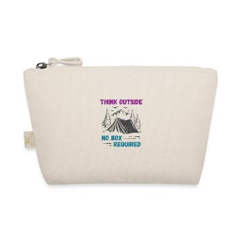 Camping, Hiking, Forest - Think Outside, No Box Re - Organic Pouch - nature - Front