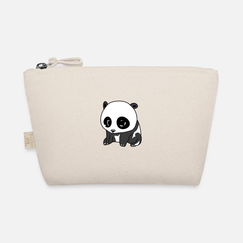 Panda Traurig Bio-Täschchen