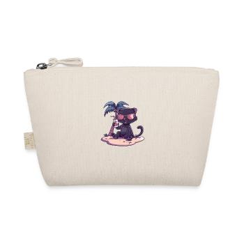 Panther Summer Beach Comic - Organic Pouch - nature - Front