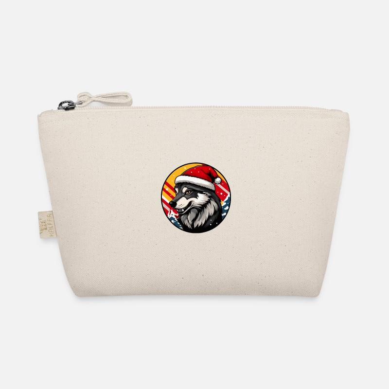 Wolf Weihnachten Christmas Organic Pouch
