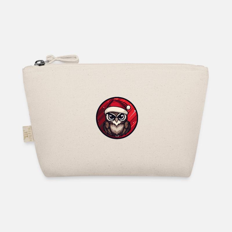 Owl Christmas Christmas Organic Pouch