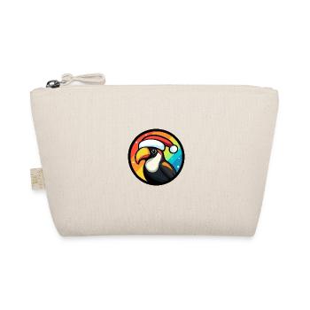 Toucan Bird Christmas Christmas - Organic Pouch - nature - Front