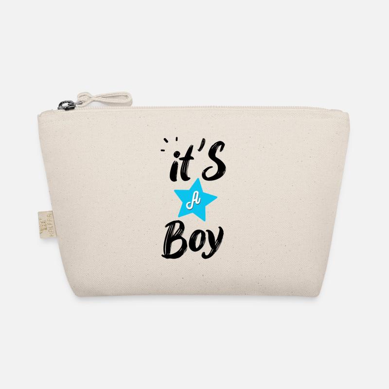 Es ist ein Junge Bio-Täschchen