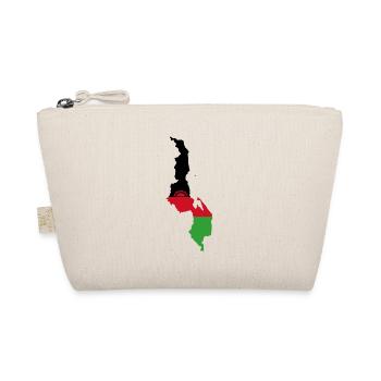 Malawi Landkarte Fahne Flagge - Bio-Täschchen - Natur - Vorne