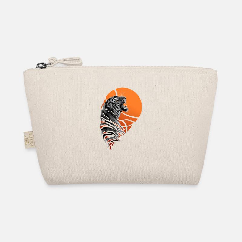 Tiger - Bio-Täschchen - Natur