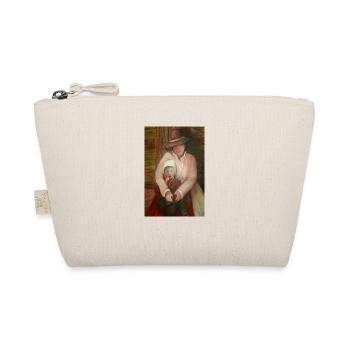 Romantic Woman and Child Creative Painting, art - Organic Pouch - nature - Front