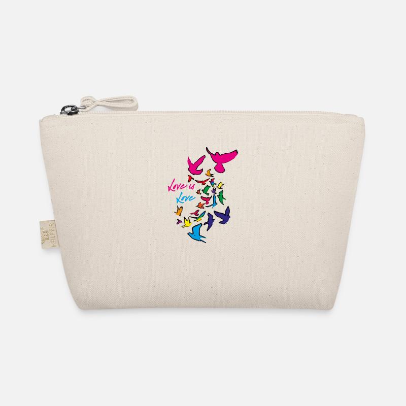love is love,love,deaf,deaf,graffiti,rainbow Organic Pouch