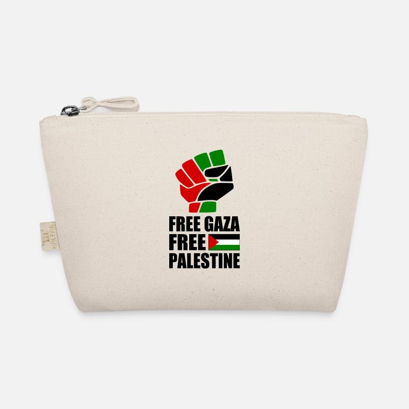 Free palestine free gaza - Bio-Täschchen - Natur