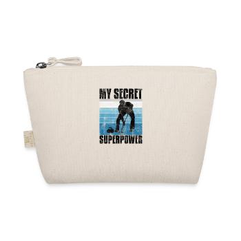 Curling is my Superpower Curler Eisstockschießen - Organic Pouch - nature - Front