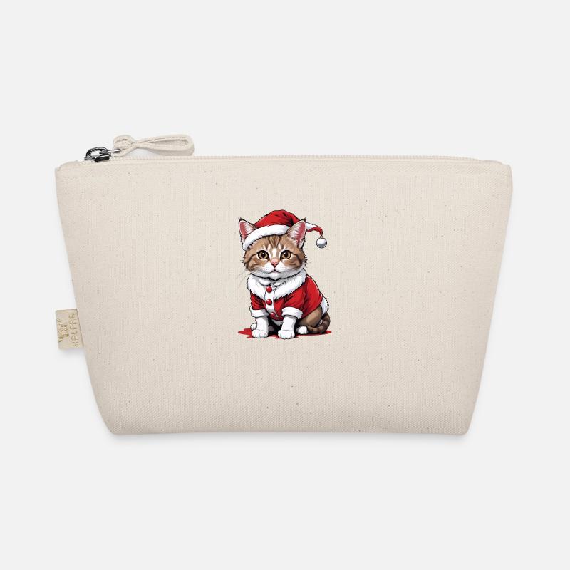 Chat de Noël Père Noël Chat Chat Chat Cadeau Trousse biologique