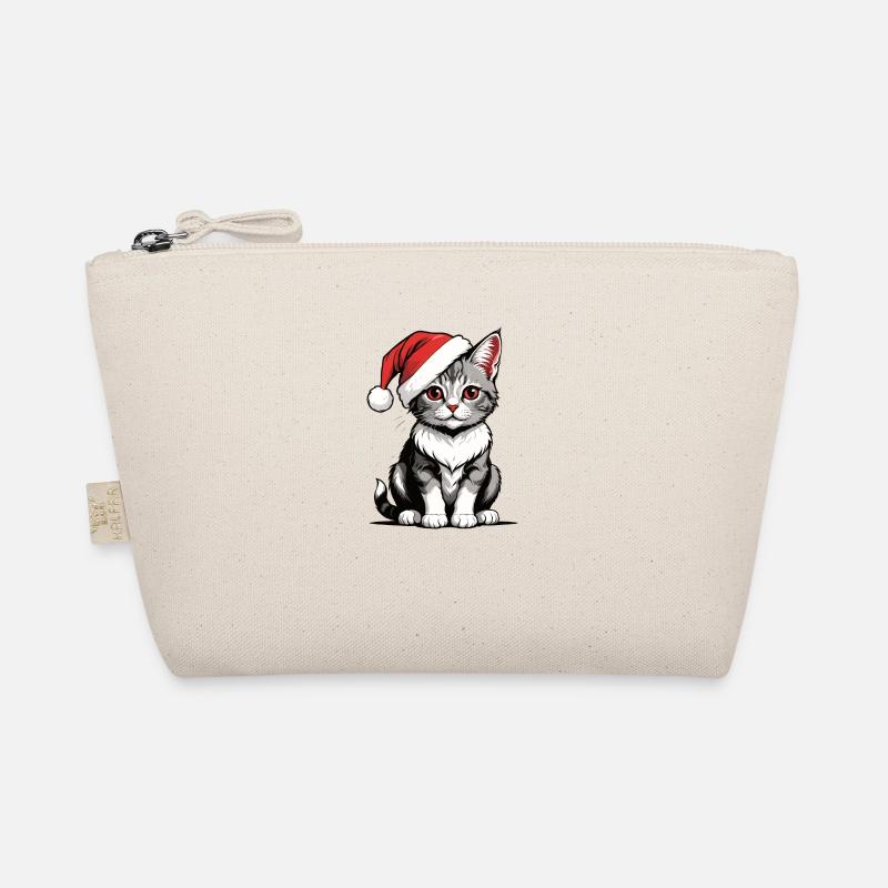 Chat de Noël Père Noël Chat Chat Chat Cadeau Trousse biologique