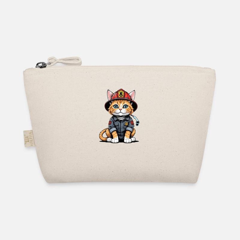 Chat Pompiers Chat Amour Chat Amoureux des Chats Trousse biologique