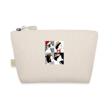 Reine II -Elizabeth Angleterre Reine,Chewing Gum,pop-art - Trousse biologique - nature - Devant