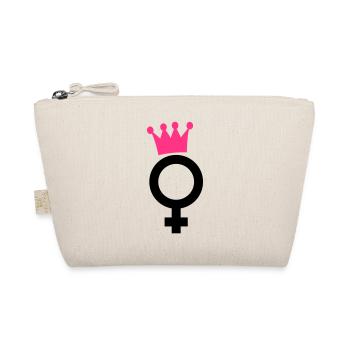 prinzessin - Bio-Täschchen - Natur - Vorne