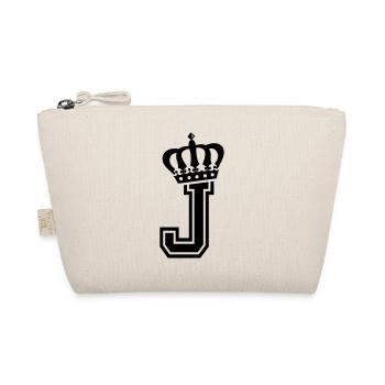 Letter J - Organic Pouch - nature - Front
