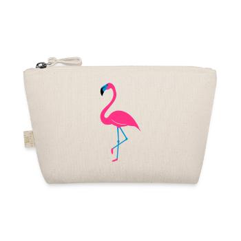 Flamingo Single Deluxe Balance - Bio-Täschchen - Natur - Vorne