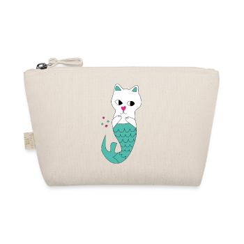 Chat Sirène - Trousse biologique - nature - Devant