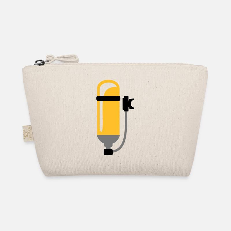Freiwillige Feuerwehr - Atemschutzgerät Geschenk - Bio-Täschchen - Natur