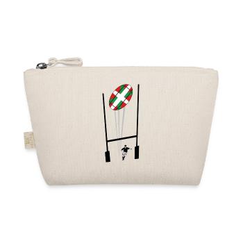 sport_rugby_design_08 - Bio-Täschchen - Natur - Vorne
