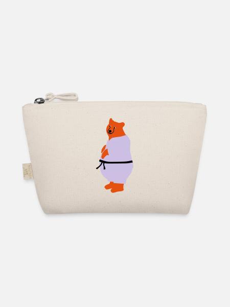 taekwondo bear - Trousse biologique - nature - Devant
