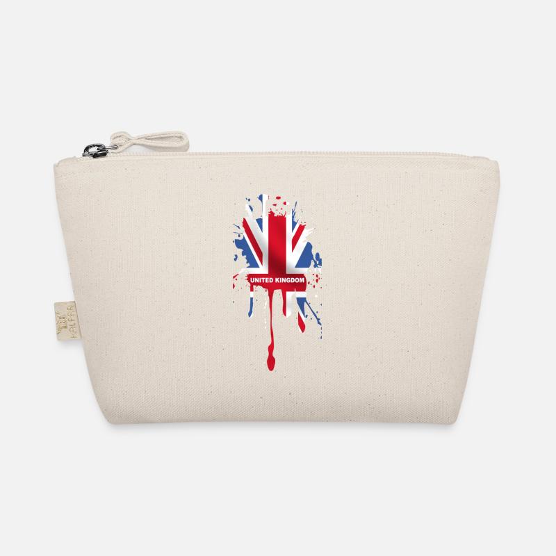 Union Jack 5 - Bio-Täschchen - Natur