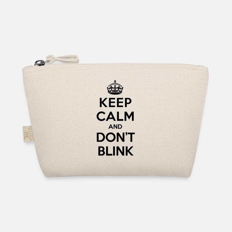 Keep calm and don't blink - Doctor Who Bio-Täschchen