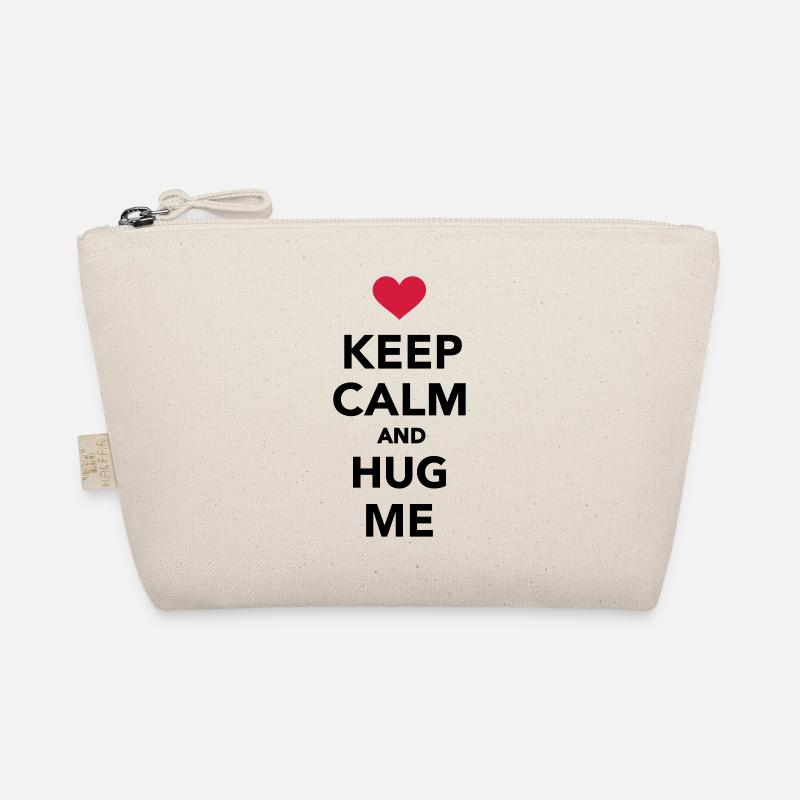 Keep calm and hug me Bio-Täschchen