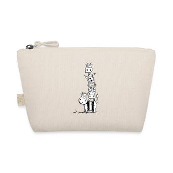 Trois vaches folles I Comic de vache bizarre I Fun - Trousse biologique - nature - Devant
