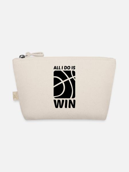 all_i_do_is_win_1_f1 - Organic Pouch - nature - Front