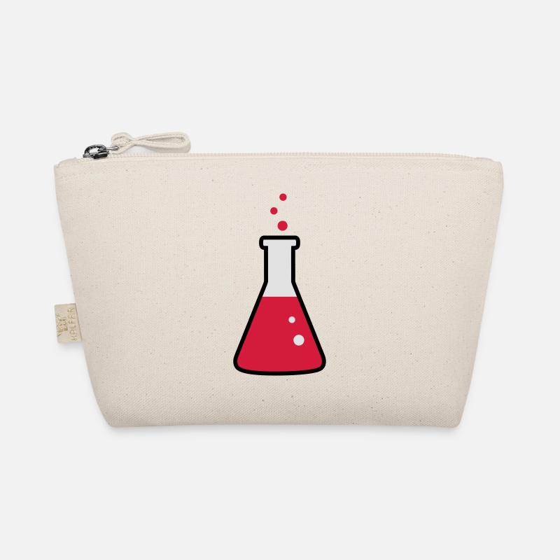 Laboratory flask, science, chemistry (3 colors) Organic Pouch