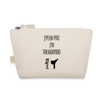 Taekwondo Taekwondoin Tae-Kwon-Do Tae Kwon Do - Organic Pouch - nature - Front