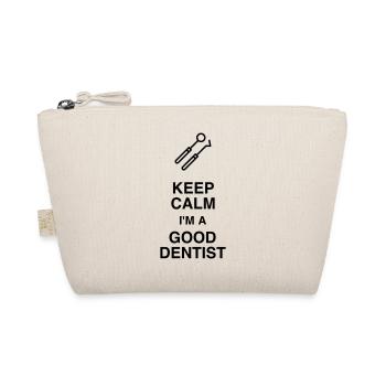Dentist Zahnarzt Dentiste Zahnärztin Medecine - Organic Pouch - nature - Front