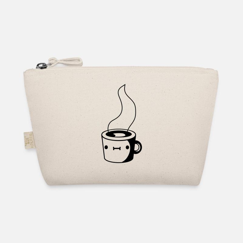 Cute coffee cup Organic Pouch