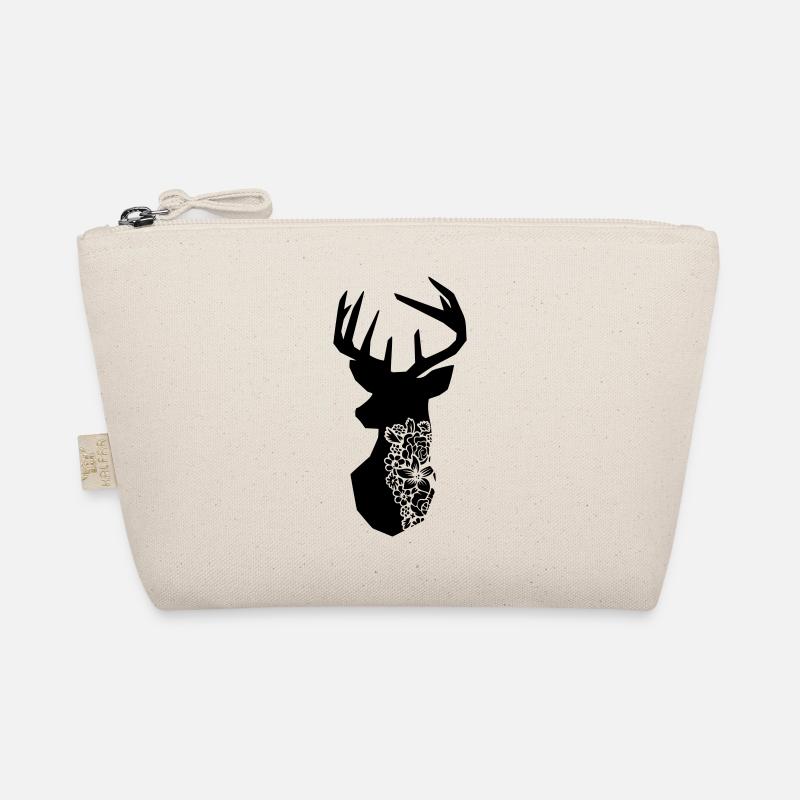 Mandala deer Organic Pouch