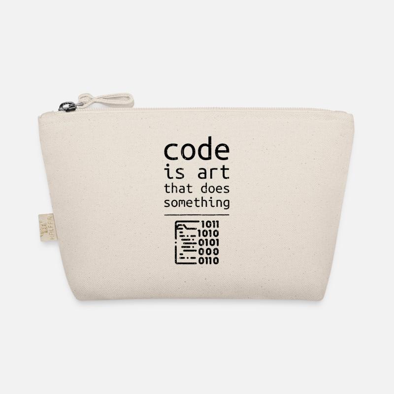 Code coder developer programmer gift Organic Pouch